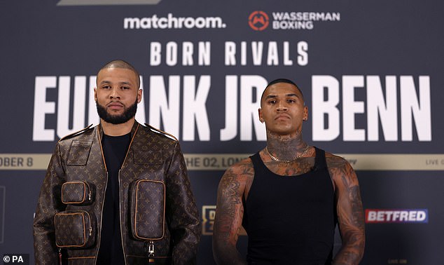 The pair were set to fight in October 2022 before Benn's positive drug test, and recently scrapped talks to face off in February.