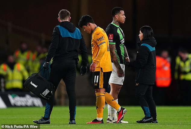 It wasn't all smiles for the hosts, however, who lost Hwang Hee-chan to injury in the second half of the match.