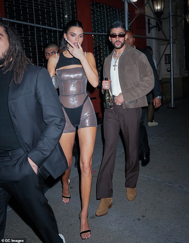 According to the insider, those close to Kendall saw no future between her and ex-boyfriend Bad Bunny, 29, who she started dating after her divorce from Devin;  seen in 2023