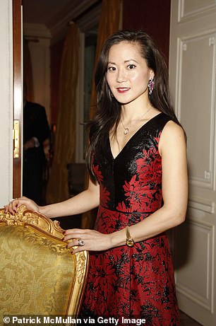 Angela Chao, head of the dry bulk shipping company, died over the weekend, with her family saying they were devastated by the news.  Chao is pictured at the New York City Opera Pre-Gala Celebration in 2010