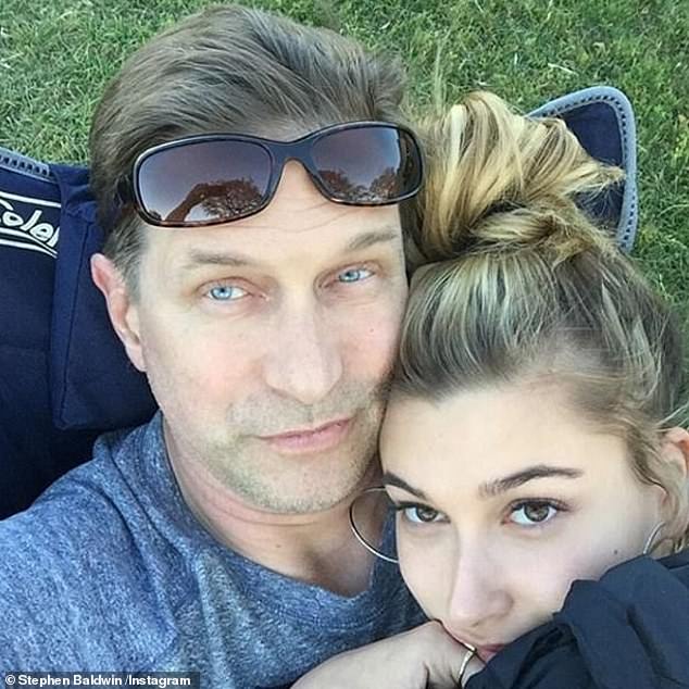 Stephen Baldwin (L, photo in 2016) publicly asked for prayers for his daughter Hailey Baldwin Bieber and son-in-law Justin Bieber in an Instastory, raising concerns among fans