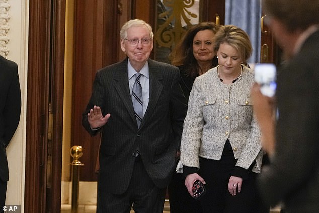 McConnell is the last member of the Republican leadership not to back Donald Trump's 2024 presidential bid