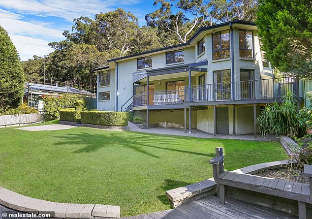 The five-bedroom house borders Dents Creek, which flows into North West Arm and Port Hacking, in a tranquil location in Sydney's south