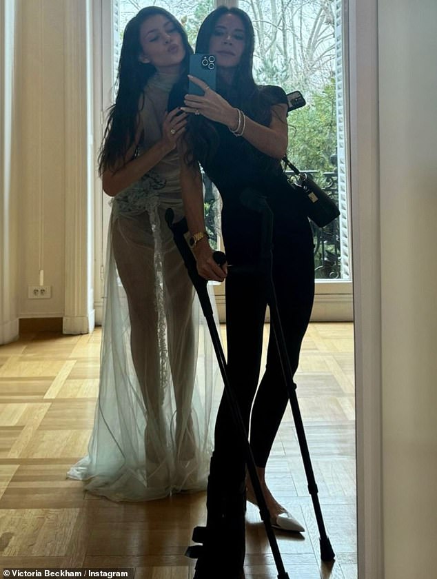 Nicola has dropped several hints that she will be appearing in her fashion show at the end of this week, taking pictures with Victoria and donning her clothing line