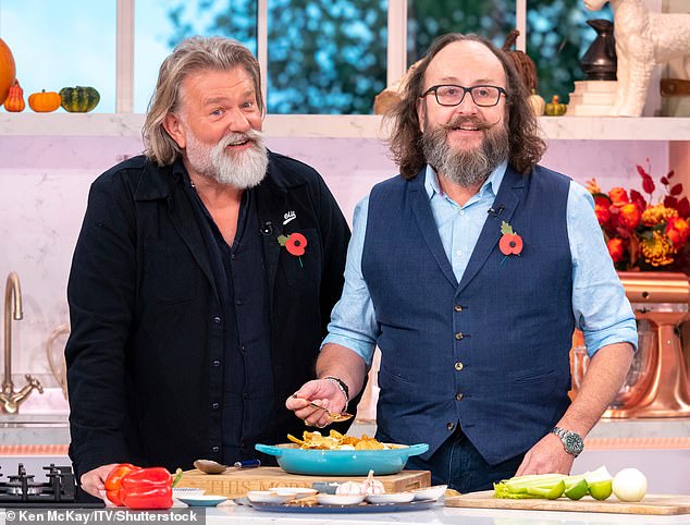 Hairy Bikers Dave and Si (pictured in 2019) first met working in the film industry: Dave as a make-up artist and Si as a location director