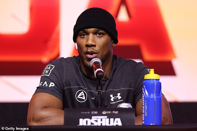 Joshua will face Ngannou on March 8 in Riyadh, where he looked to continue building up after the defeats to Oleksandr Usyk