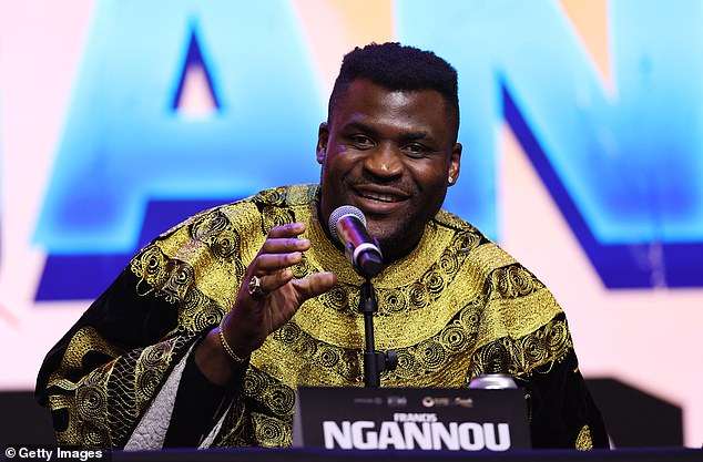 Ngannou, meanwhile, will be in only his second fight after losing to Tyson Fury in his first last year