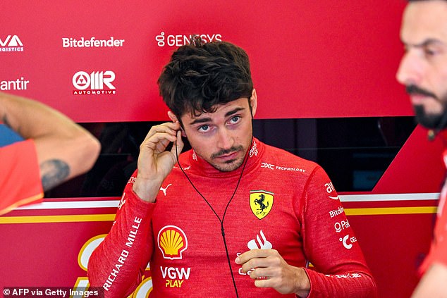 Charles Leclerc has signed a £27m-a-year contract with Ferrari