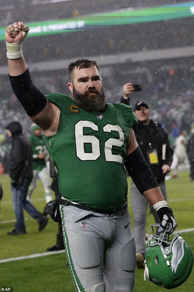 Center Jason Kelce expressed his frustration over rumors that the NFL would ban the 'Tush Push'