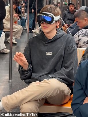 Apple Vision Pro users say they get stared at by curious onlookers when they wear the $3,500 gadget in public