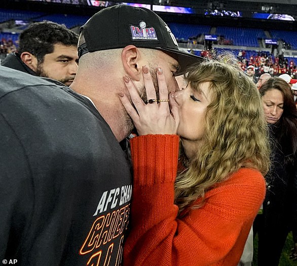 Taylor Swift, 34, fans are convinced she will be Travis Kelce's 34-year-old good luck charm at Super Bowl LVIII after noticing connections between the game and her favorite number 13