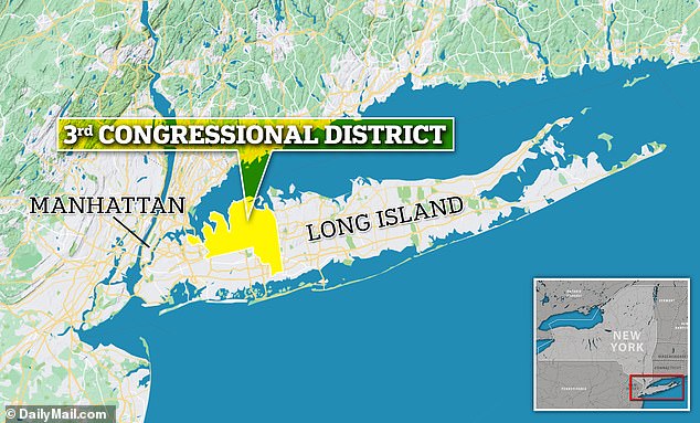 New York's special election on February 13 will take place in the Third District, which includes parts of Long Island and Queens