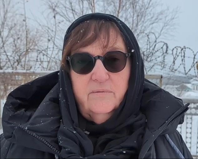 Lyudmila Navalnya (pictured) has fought to get her son's body back from prison authorities