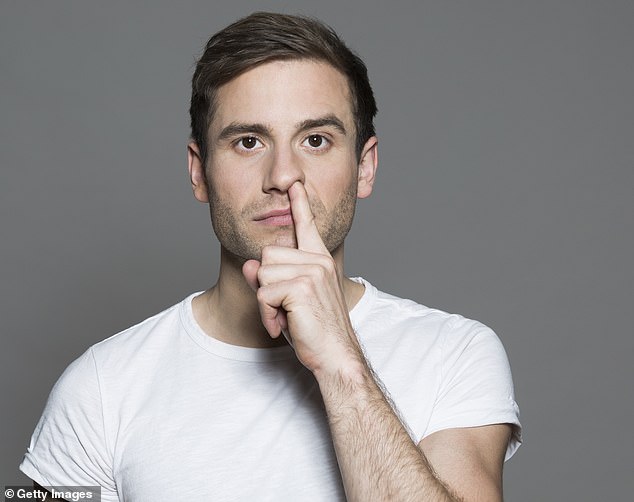 Nose picking introduces pathogens into the nasal cavity, where they can enter the brain by crossing the protective blood-brain barrier and cause inflammation in the brain