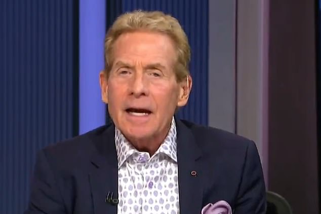 FS1 analyst Skip Bayless claimed he wasn't surprised the tight end wasn't penalized