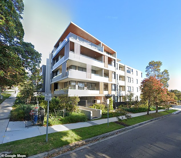 A five-storey building with 31 apartments in Jannali, South Sydney (pictured) appears to be suffering from concrete, waterproofing and fire safety defects