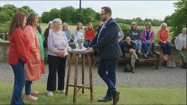 An Antiques Roadshow guest has said her beloved statue's eye-popping rating 'doesn't matter'