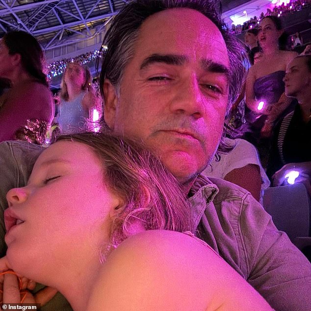 Radio host Michael 'Wippa' Wipfli shared an image of his young child falling asleep in former The Project star Carrie Bickmore's arms during the monster three-hour concerts, much to the fury of Swifties.  Taylor Swift's concerts in Sydney were a spectacular spectacle.