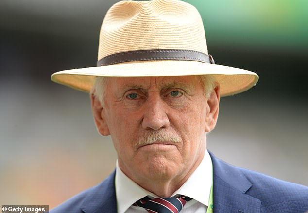 Australian cricket great Ian Chappell says batters who try to pick up or touch the ball are 'stupid'