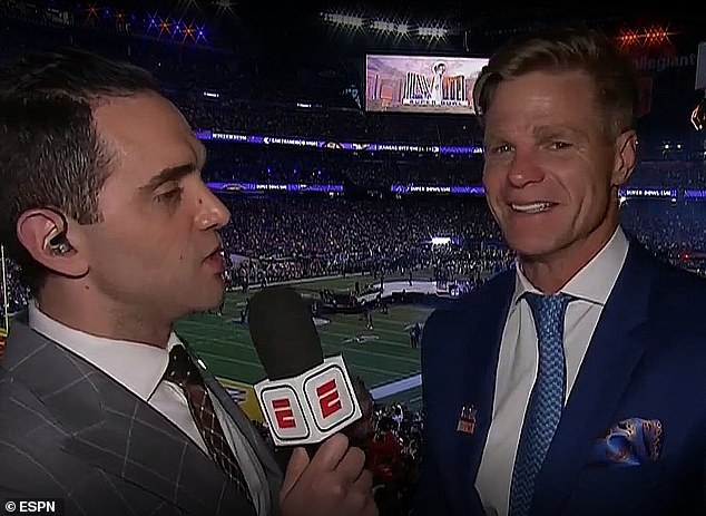 AFL star Nick Riewoldt joins ESPN analyst Phil Murphy in Super Bowl coverage for Aussies