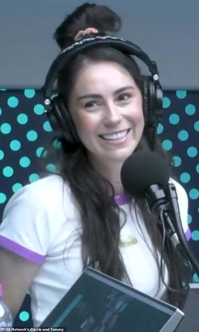 Australian singer-songwriter Amy Shark, 37, (pictured) has revealed her mother-in-law suspected she was having an affair