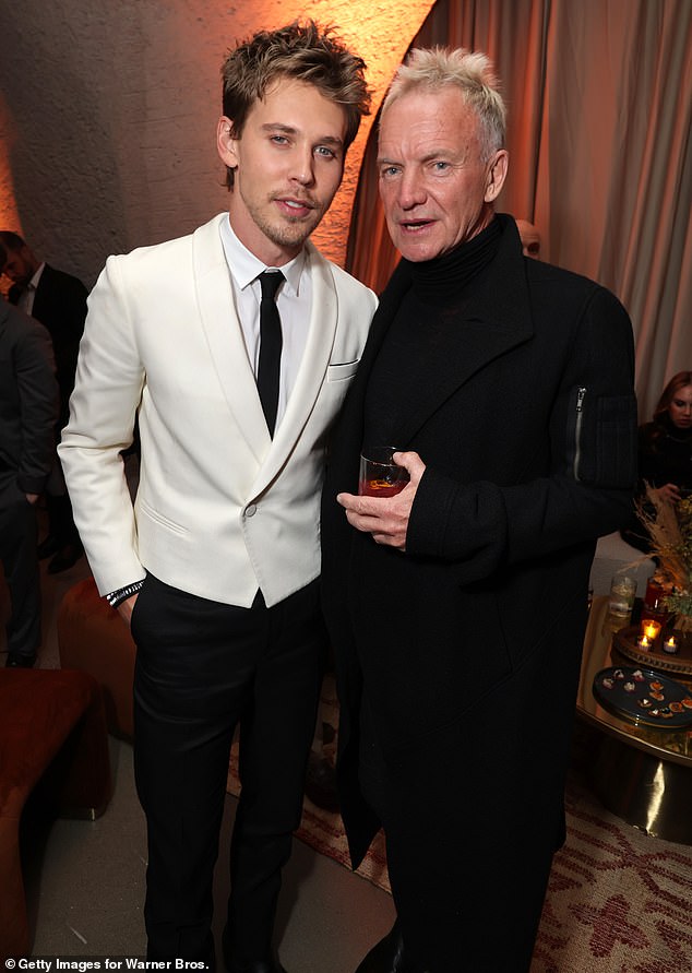 Austin is promoting Dune 2 ahead of its release and spoke earlier this week about meeting English rocker Sting, 72, at the New York City premiere on Sunday