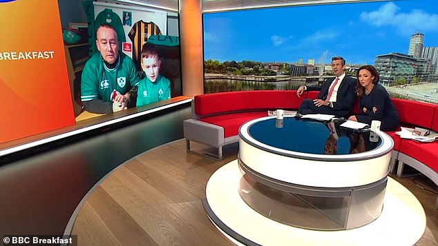 BBC Breakfast was apparently hit by a technical blunder during an interview with eight-year-old Stevie, an aspiring singer, on Tuesday morning's show