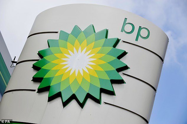 Strong results: Oil giant BP reported underlying replacement profit of $13.8 billion (£11 billion) in 2023, compared to a record $27.7 billion (£22.1 billion) the year before