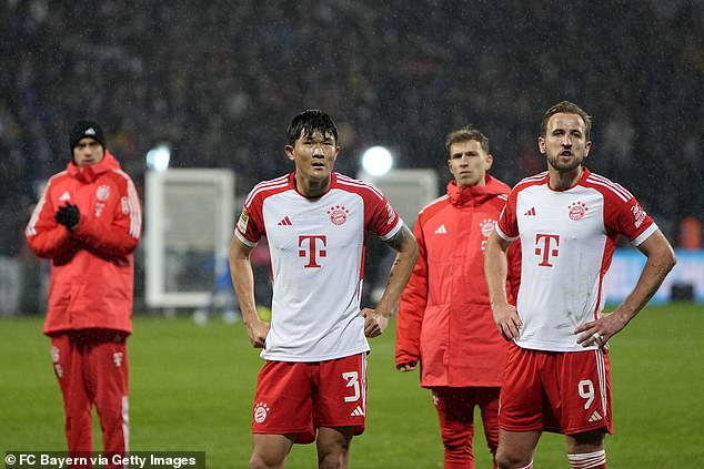 Bayern have suffered three defeats in a row, losing 3-2 to VFL Bochum last weekend, and are on the verge of failing to win a trophy this season.