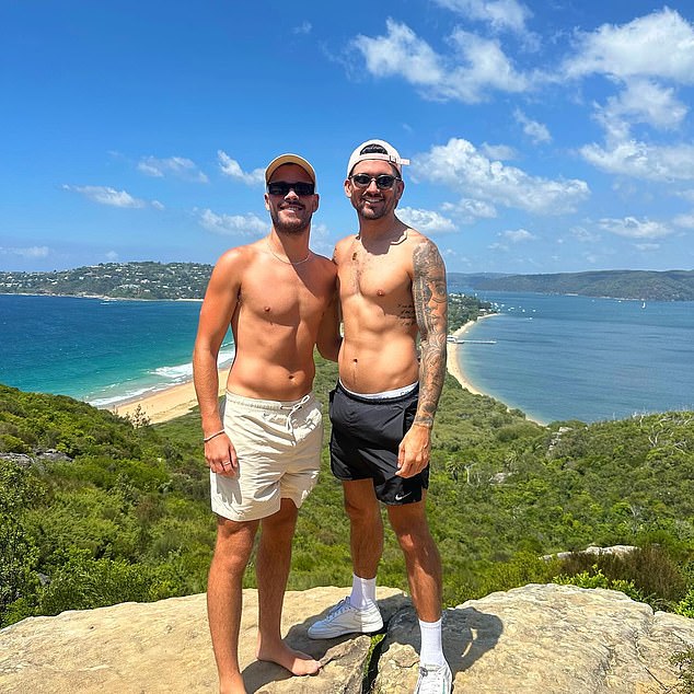 Prosecutors will allege in court that Jesse Baird, 26, (left) and Luke Davies, 28, (right) were killed with three separate shots at Mr Baird's home in Paddington in Sydney's east