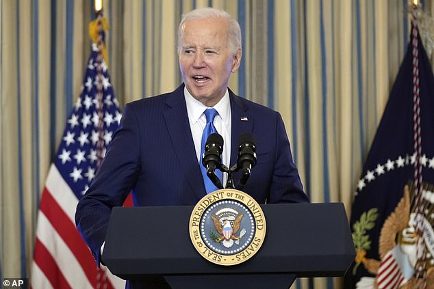 President Joe Biden joked that doctors 