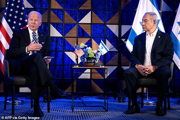 People who spoke to President Joe Biden claim the 81-year-old leader called Benjamin Netanyahu a 'bad f***ing guy' in private conversations, Politico revealed