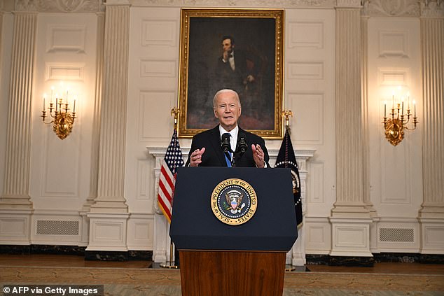 Joe Biden brought the election campaign to the White House on Tuesday, calling former President Donald Trump 