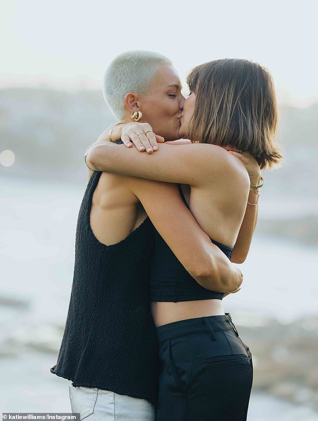 Katie Williams has revealed all about how she made her very romantic, surprise beach proposal to her friend and 'love of her life' Georgia Hull