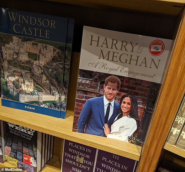 Halima Sadat's 'Harry & Meghan: A Royal Engagement' costs just 10p at the Windsor Waterstones