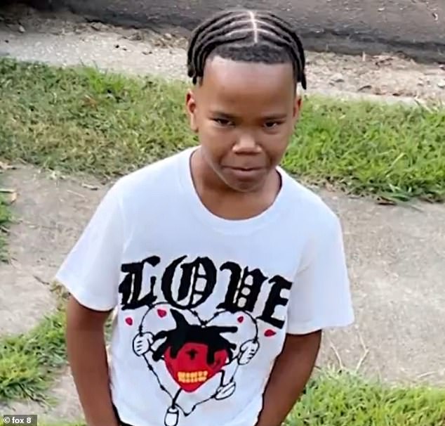A'Rhyan Anderson was attacked by four dogs on North Livingston Street in Clinton on February 14 at 7:40 a.m.
