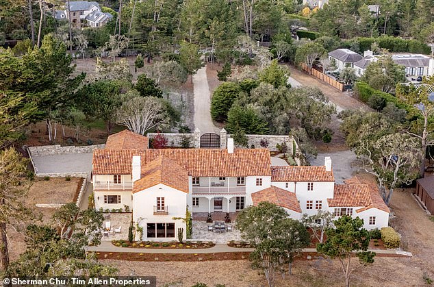 A beautiful mansion that is one of the oldest properties in the elegant coastal community of Pebble Beach has hit the market for $22.75 million.