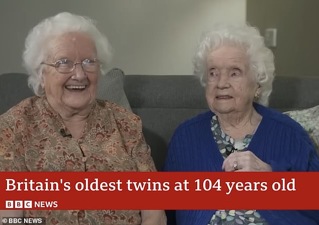 Elma Harris and Thelma Barratt, who were born half an hour apart in Stockport in August 1919, now live together in a care home in Lancashire