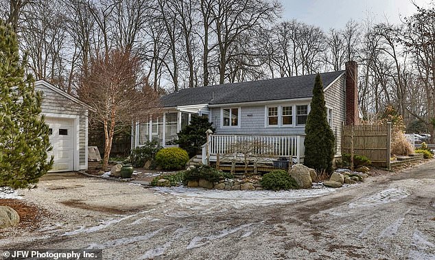 The charming two-bedroom farmhouse on Phinney's Lane in Centerville, Massachusetts sits on half an acre and is within close proximity to shops, restaurants, shops, parks and beaches.