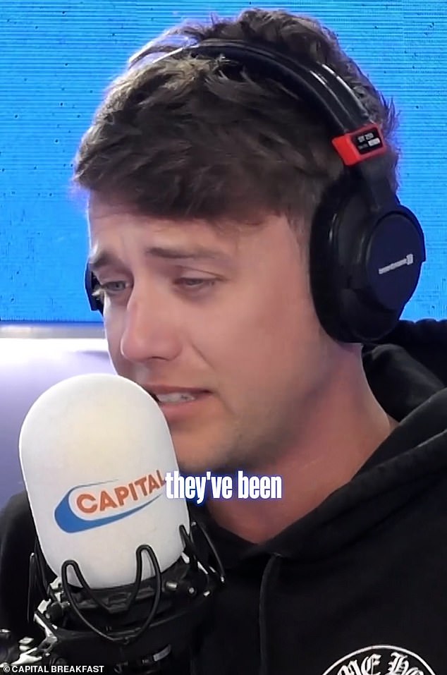 Roman Kemp, 31, made an emotional announcement on Monday morning that he is stepping down from Capital Breakfast after ten years of presenting the show