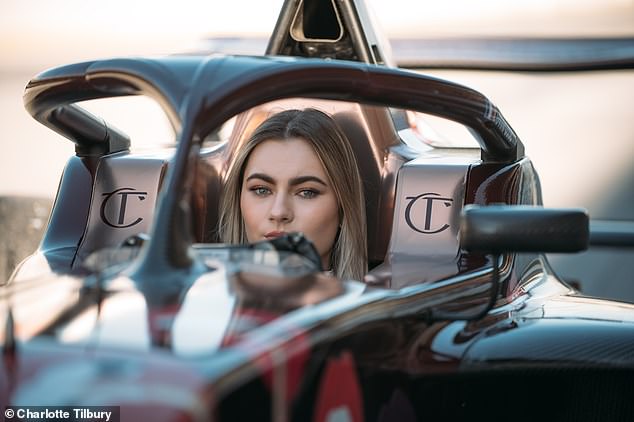 Charlotte Tilbury's car will be driven by Lola Lovinfosse, 18 years old, originally from France and racing since 2018