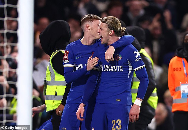 Conor Gallagher scored a 90th-minute winner to put Sunday's Carabao Cup disappointment behind Chelsea