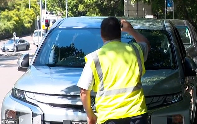 It has been revealed that the City of Sydney Council has given their parking attendants 'targets' for issuing parking fines that reflect how 'highly productive' they are (pictured)