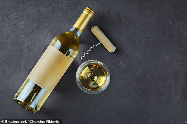 Clear bottles can make your glass of wine smell like 'boiled cabbage or drain' - with TV pundits warning of 'daylight robbery' (Stock Photo)