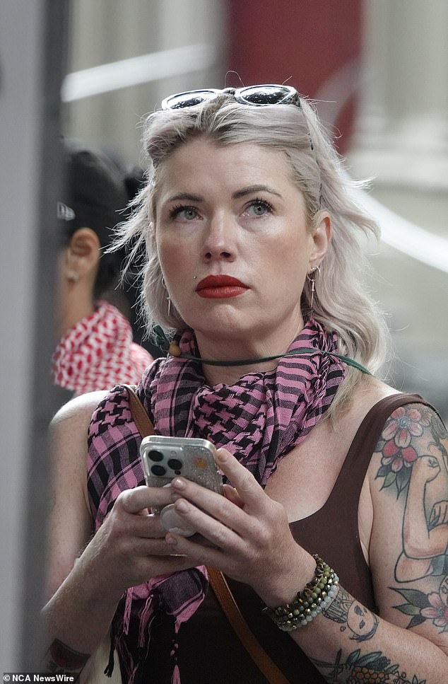 Celebrity blogger Clementine Ford (pictured), 43, has been embroiled in a mudslinging contest with Antonella Gambotto-Burke (pictured below) since the Italian-Australian author wrote a glowing review of her latest book in December last year.