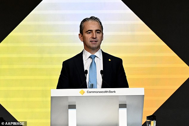 The highly paid Commonwealth Bank executive has admitted record high immigration is good for Australia's largest home lender.  Matt Comyn made the comment during a results presentation with analysts