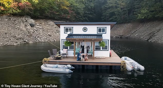 Sarah Spiro, 27, and Brandon Jones, 40, spent two months and $90,000 bringing their grand design to life