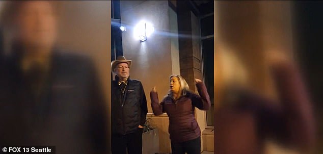 A Washington city council member was caught on camera earlier this month having a heated argument with unhoused people