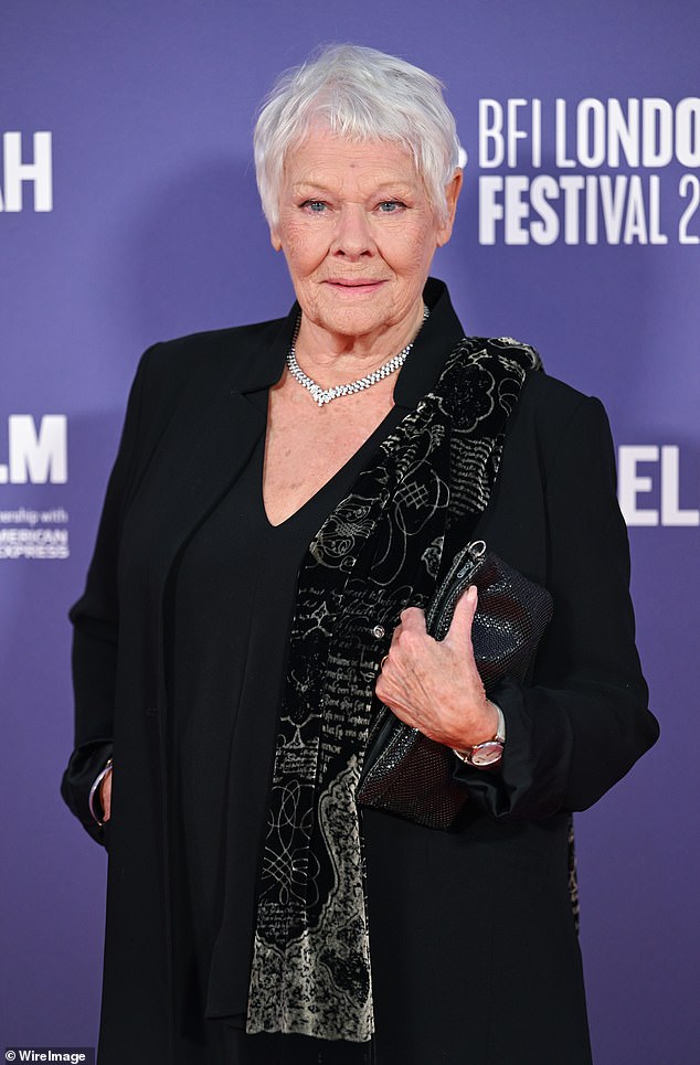 It's claimed the pair have already started filming a fly-on-the-wall program for Channel 4 with Hungry Bear productions (Dame Judi pictured in October 2022)