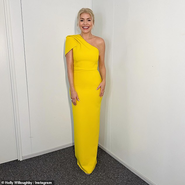 Dancing On Ice presenter Holly Willoughby has referred to her 'swearing' blunder after fans were convinced she dropped the f-bomb during last week's show